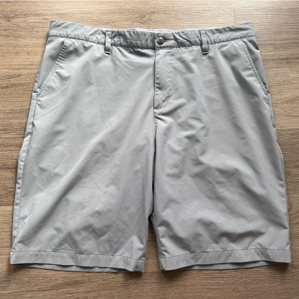 Adidas Heather Gray Athletic Shorts